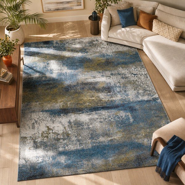 Mėlynas kilimas Universal Kalia Abstract, 120 x 170 cm-image-4