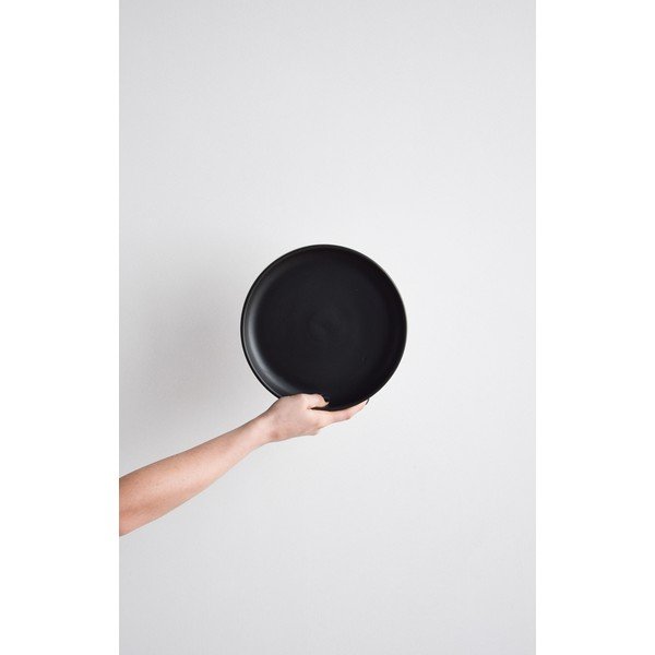 Juodos spalvos keramikos dubuo ÅOOMI Luna, ø 23,5 cm-image-1