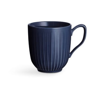 Tamsiai mėlynas porcelianinis puodelis Kähler Design Hammershoi, 330 ml