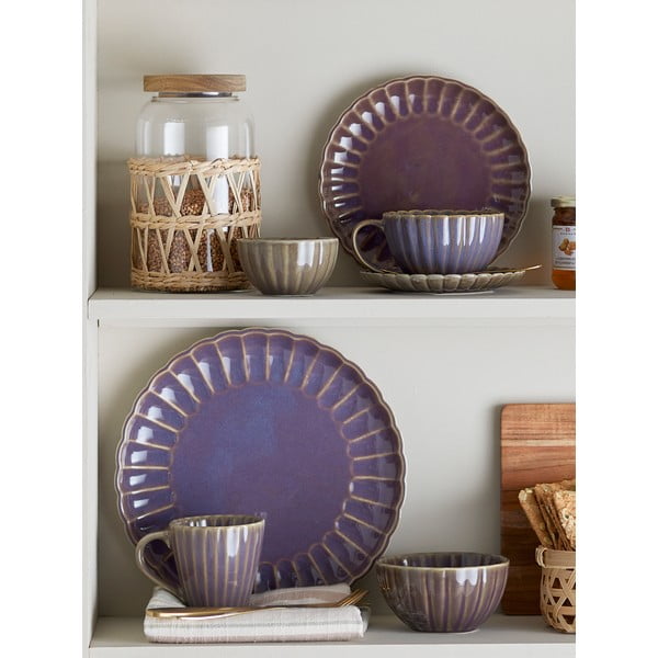 Violetinės spalvos iš akmens masės puodelis kapučino 220 ml Latina – Bloomingville-image-3