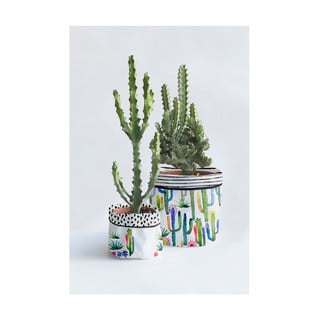 2 tekstilinių puodų dangtelių rinkinys Surdic Akvarelinis kaktusas