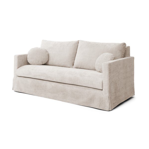 Kreminės spalvos sofa 195 cm Paphos – Ropez