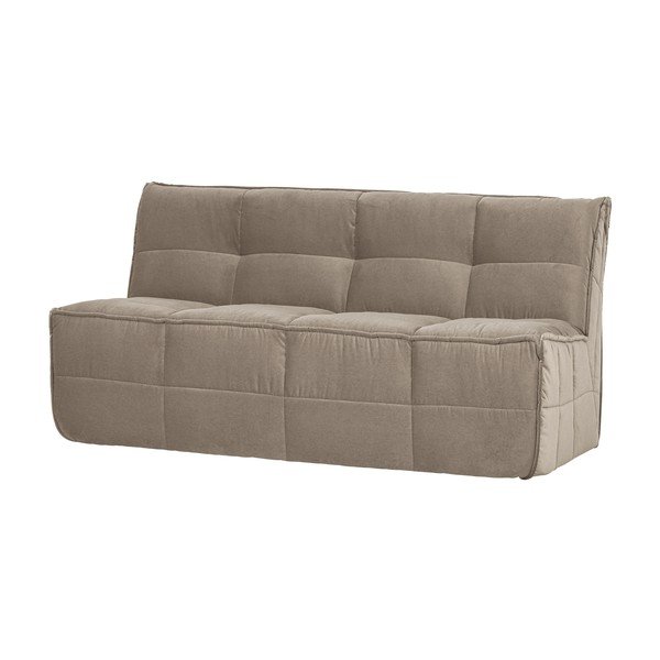 Taupe spalvos paminkštinto audinio suolas iš velveto Cluster – vtwonen-image-2