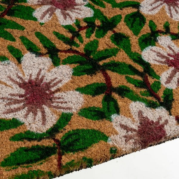 Iš kokoso pluošto grindų kilimėlis 40x60 cm Leafy – Casa Selección-image-2