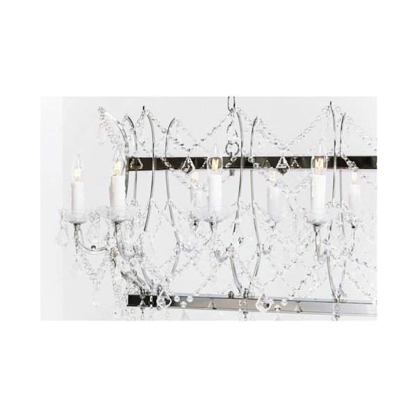 Sidabro spalvos pakabinamas šviestuvas "Kare Design Deluxe-image-3