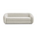 Smėlio spalvos sulankstoma sofa iš šenilinio audinio 228 cm Neyo – Bobochic Paris