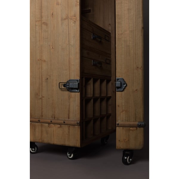 Medinė vyno spinta Dutchbone Lico-image-1