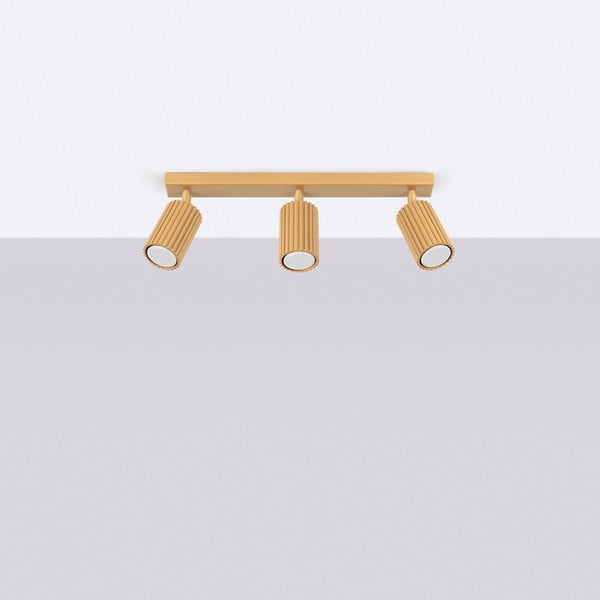 Auksinės spalvos taškinis šviestuvas 6,5x45 cm Gleam – Sollux-image-4