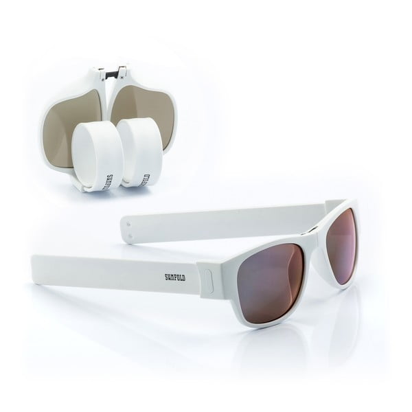 Balti "InnovaGoods Sunfold ES4" akiniai nuo saulės