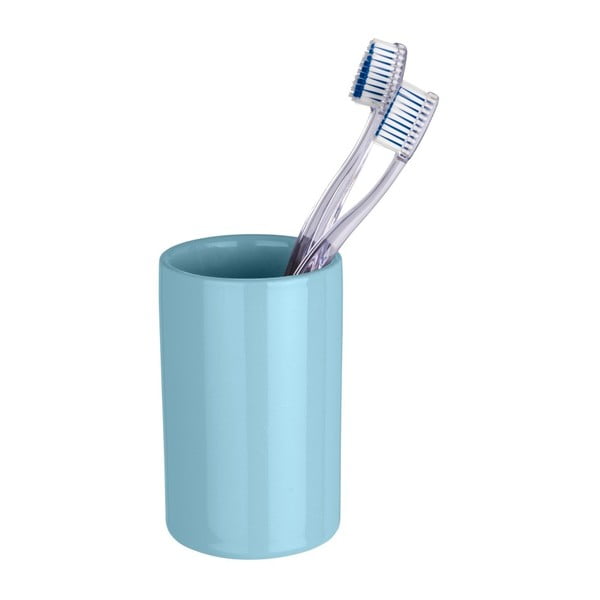 Šviesiai mėlynas dantų šepetėlio puodelis Wenko Polaris Blue