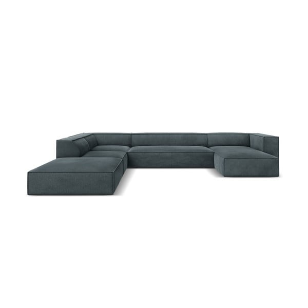 Benzino/pilkos spalvos kampinė sofa (kairysis kampas) Madame - Windsor & Co Sofas