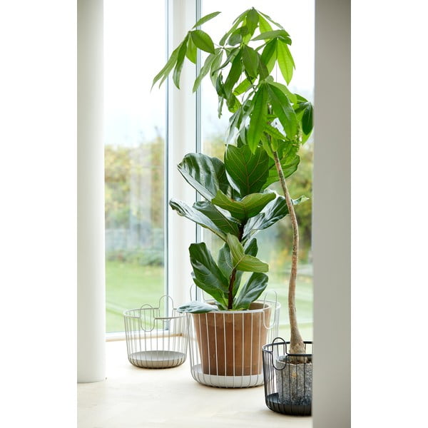 Juodas metalinis krepšys Zone Inu, skersmuo 30 cm-image-2