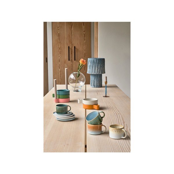 Iš akmens masės puodeliai kreminės spalvos 2 vnt. espreso 80 ml Styles – Villa Collection-image-1