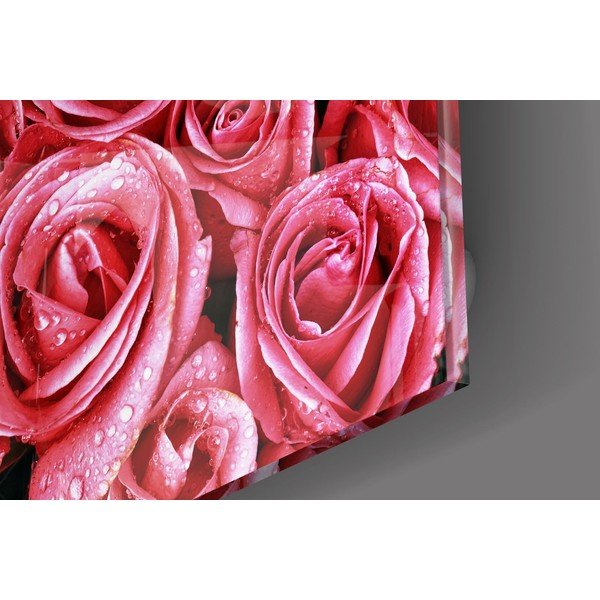 Paveikslas ant stiklo Insigne Pink Roses-image-2