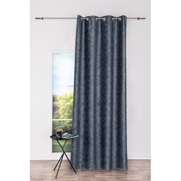 Užuolaida antracito spalvos 140x260 cm Terra – Mendola Fabrics-image-1