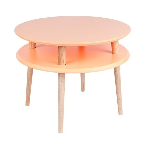 Kavos staliukas UFO 45x57 cm, oranžinis