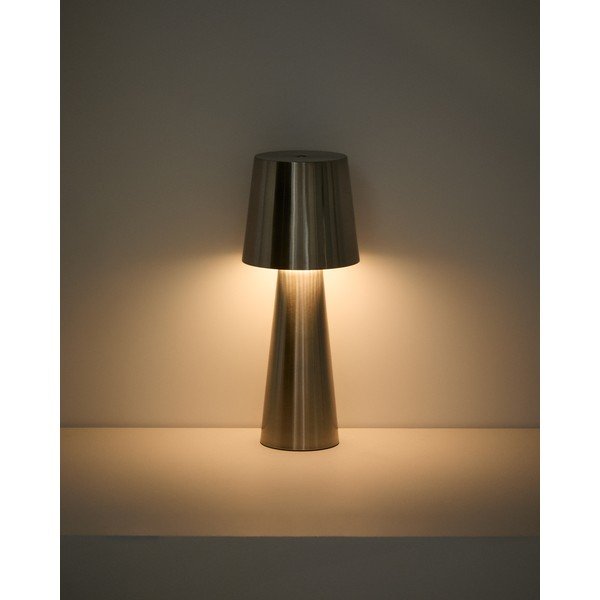 Stalinis/nešiojamas lauko šviestuvas LED su pritemdymo funkcija USB ø 16 cm Arenys – Kave Home-image-1