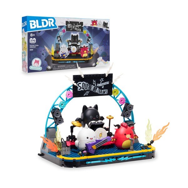 Statybinis komplektas BLDR Concert – SQUISHMALLOWS