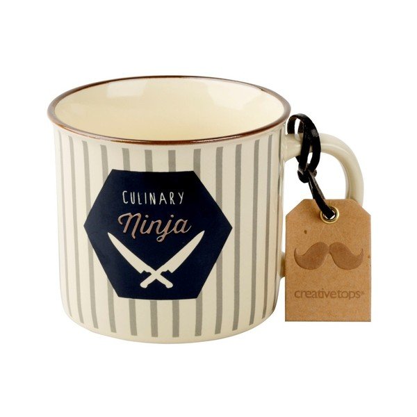 Keraminis puodelis "Creative Tops Culinary Ninja", 400 ml-image-1