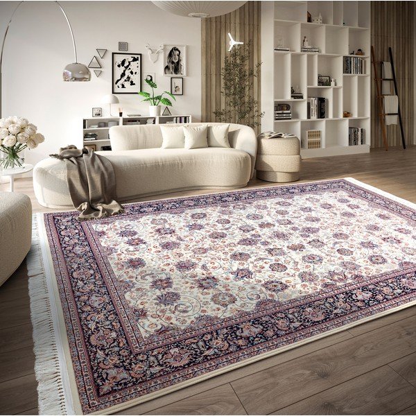 Kilimas mėlynos spalvos/kreminės spalvos 190x285 cm Alfred – Villeroy&Boch-image-1