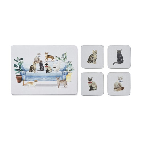 Padėkliukai komplekte 8 vnt. Curious Cats – Cooksmart ®-image-3