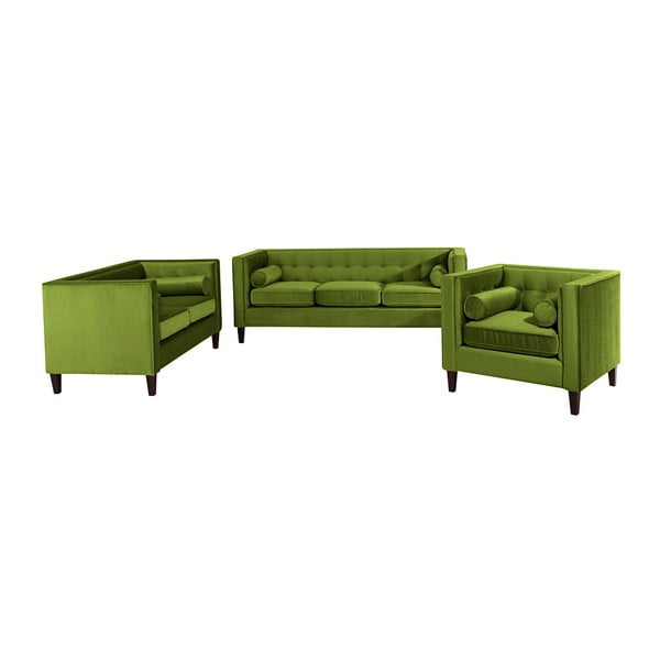 Alyviai žalia sofa "Max Winzer Jeronimo", 215 cm-image-2