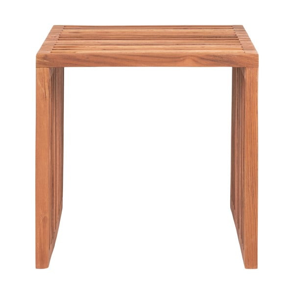 Iš tikmedžio masyvo šoninis stalas 40x40 cm Pego – House Nordic-image-3