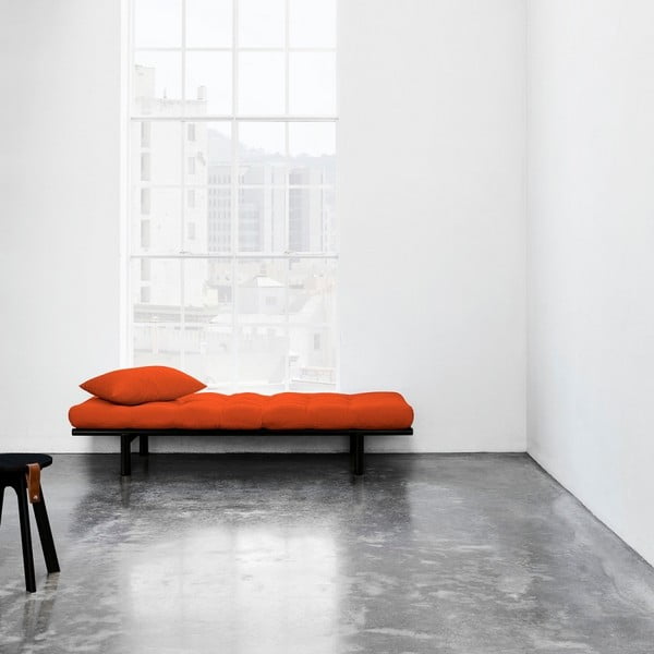 Sofa "Karup Pace Black/Orange-image-3