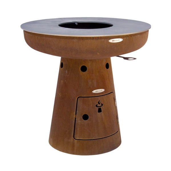 Rudos spalvos lauko kepsninė Remundi Nero M, ø 82 cm-image-2