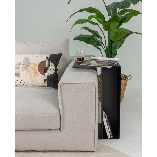 Iš plieno šoninis stalas 40x30 cm Slide High – Spinder Design-image-2