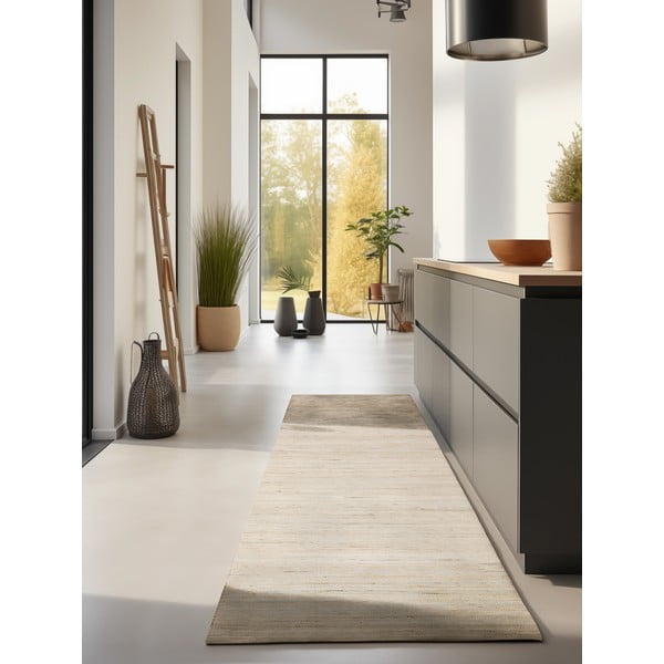 Kilimas smėlio spalvos 80x200 cm Handloom – Hanse Home-image-1