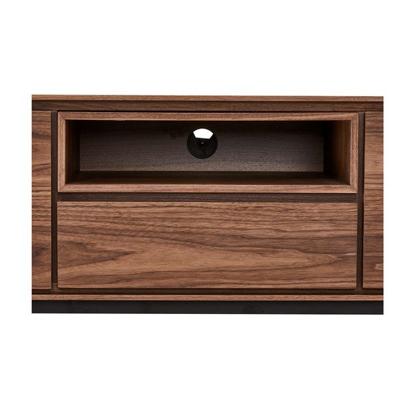 Rudas televizoriaus staliukas iš riešutmedžio Furnhouse Tokyo-image-4