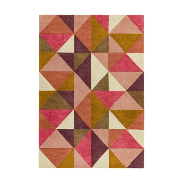 Rožinis kilimas Asiatic Carpets Kite Pink Multi, 200 x 290 cm