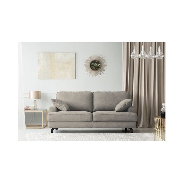 "Kooko Home" Salsa pilkai ruda dviejų vietų sofa-image-1