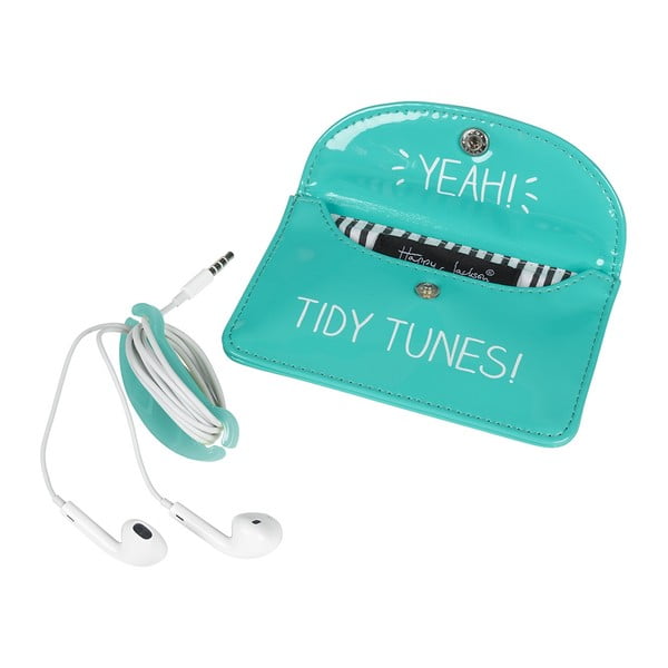 Happy Jackson Tidy Tunes Turquoise ausinių dangtelis-image-1