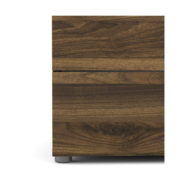 Riešutmedžio spalvos komoda Tvilum Pepe, 80 x 68 cm-image-1