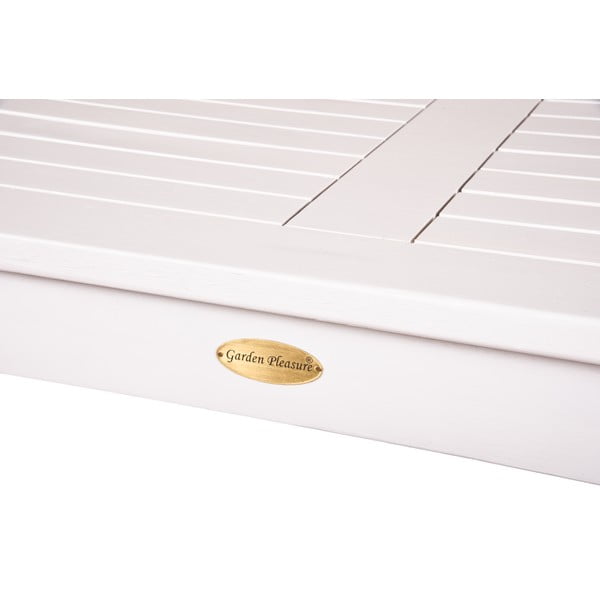 Iš eukalipto masyvo sodo valgomojo stalas 80x165 cm Malmö – Garden Pleasure-image-2