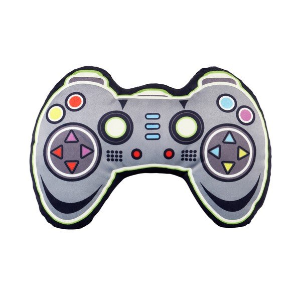 Iš mikropliušo vaikiška pagalvė su švytinčiu efektu Game Over – Catherine Lansfield-image-2