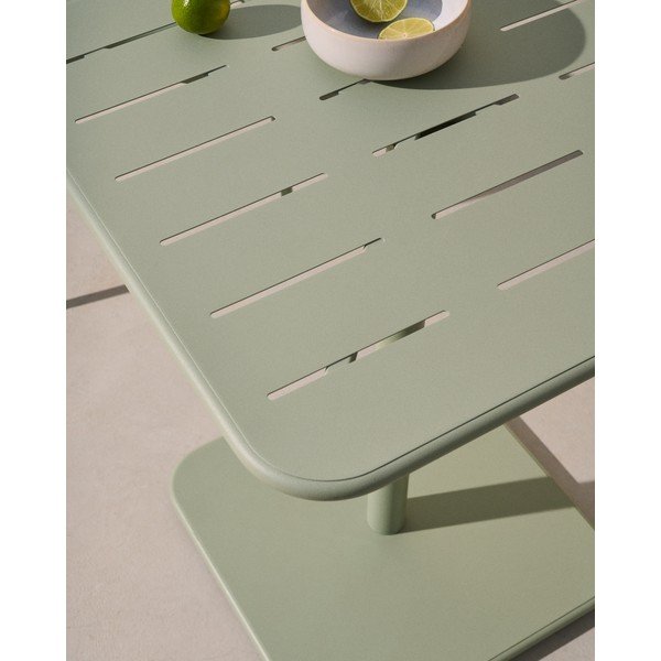 Iš plieno sodo valgomojo stalas 70x70 cm Brai – Kave Home-image-3