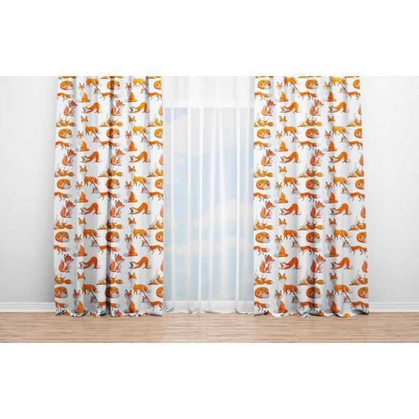 Užuolaida "OYO Kids Fox Adventures", 140 x 240 cm