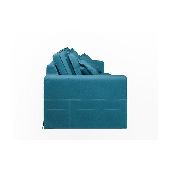 Šviesiai mėlynos spalvos sofa 196 cm Nora – Ropez-image-4