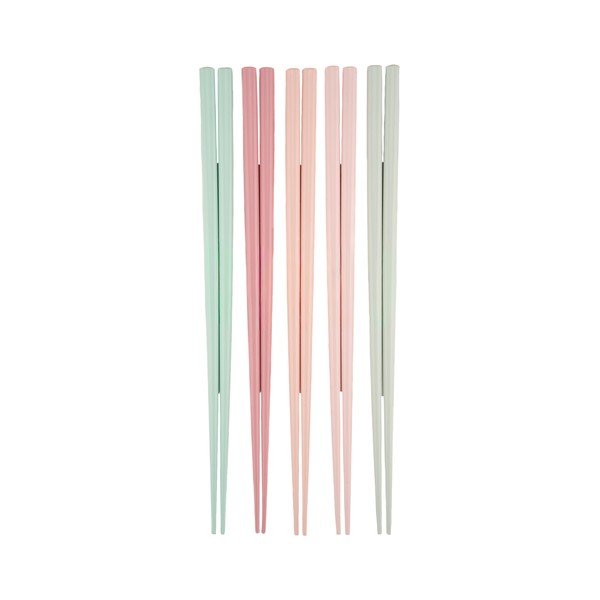 Bambukiniai stalo įrankiai 5 vnt. 5 žmonėms Pastel – Sass & Belle