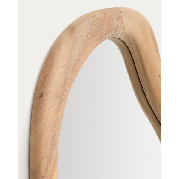 Sieninis veidrodis su medžio masyvo rėmu 44x68 cm Selem – Kave Home-image-2