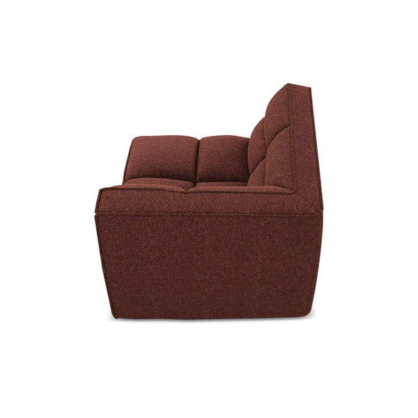 Bordo spalvos modulinė sofos dalis Kalai – Makamii-image-4