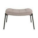 Pilkos spalvos/smėlio spalvos taburetė Glasgow – House Nordic