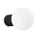 Juodos spalvos sieninė lempa ø 12 cm Orbital – Sollux