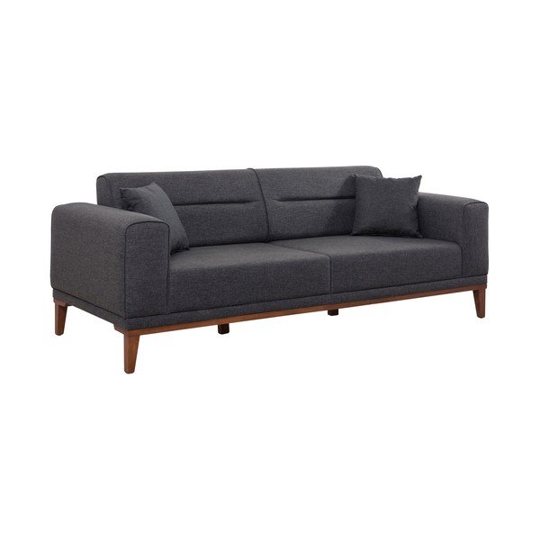 Sulankstoma sofa antracito spalvos 223 cm Liones – Artie-image-2
