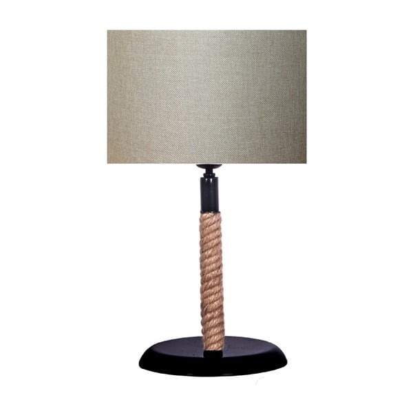 Stalo lempa su šviesiai rudu atspalviu "Kate Louise" virvinė lempa