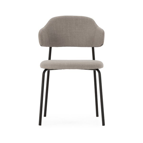 Šviesiai pilkos spalvos valgomojo kėdės 4 vnt. Adriel – Marckeric-image-2