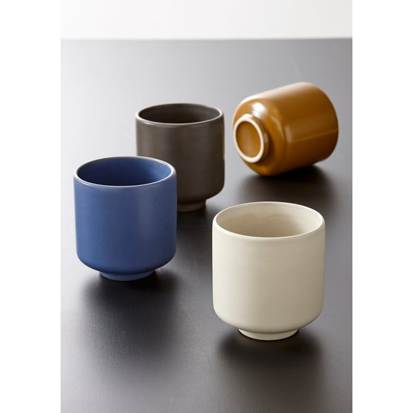 Smėlio spalvos keramikos puodelis 250 ml Cafe Kora - Ladelle-image-1